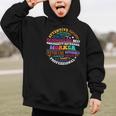 Groovy Community Outreach Worker Back To School Graphic Kid Hoodie