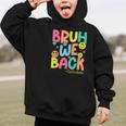 Groovy Custodian Bruh We Back To School Janitor Retro Graphic Kid Hoodie Groovy Custodian Bruh We Back To School Janitor Retro Graphic Kid Hoodie