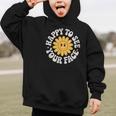 Happy Face Daisy Flower Retro Back To School Cute Graphic Graphic Kid Hoodie Happy Face Daisy Flower Retro Back To School Cute Graphic Graphic Kid Hoodie