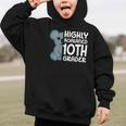 Highly Koalafied 10th Grader Koala Back To School Graphic Kid Hoodie Highly Koalafied 10th Grader Koala Back To School Graphic Kid Hoodie
