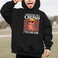 I'm Ready To Crush 7th Grade Axolotl Back To School Graphic Kid Hoodie I'm Ready To Crush 7th Grade Axolotl Back To School Graphic Kid Hoodie