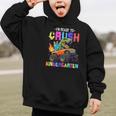 I'm Ready To Crush Kindergarten Dinosaur Dino Back To School Graphic Kid Hoodie I'm Ready To Crush Kindergarten Dinosaur Dino Back To School Graphic Kid Hoodie