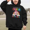 I'm Ready To Crush Second Grade Unicorn Back To School Girls Graphic Kid Hoodie I'm Ready To Crush Second Grade Unicorn Back To School Girls Graphic Kid Hoodie