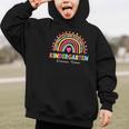 Kindergarten Dream Team Rainbow Welcome Back To School Graphic Kid Hoodie Kindergarten Dream Team Rainbow Welcome Back To School Graphic Kid Hoodie