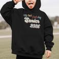 My Last First Day Senior 2025 Back To School Vintage Cool Graphic Kid Hoodie My Last First Day Senior 2025 Back To School Vintage Cool Graphic Kid Hoodie
