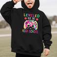 Leveled Up To High School Gaming Fun Back To School Tie Dye Graphic Kid Hoodie Leveled Up To High School Gaming Fun Back To School Tie Dye Graphic Kid Hoodie