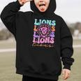 Lion Mascot Back To School Spirit Sports Men Women Groovy Graphic Kid Hoodie Lion Mascot Back To School Spirit Sports Men Women Groovy Graphic Kid Hoodie
