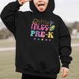 Little Miss Pre-K Preschool First Day Back To School Girls Graphic Kid Hoodie