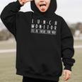 Lunch Monitor School Cafeteria Back To School Canteen Graphic Kid Hoodie
