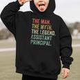 Man Myth The Legend Assistant Principal Dad Back To School Graphic Kid Hoodie Man Myth The Legend Assistant Principal Dad Back To School Graphic Kid Hoodie