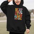 Middle School Gradution Back To School Next Stop High School Graphic Kid Hoodie