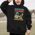 Mission Fifth 5th Grade Accepted Back To School Vintage Graphic Kid Hoodie Mission Fifth 5th Grade Accepted Back To School Vintage Graphic Kid Hoodie