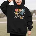 Office Staff Rocks Back To School Secretary Administrative Graphic Kid Hoodie Office Staff Rocks Back To School Secretary Administrative Graphic Kid Hoodie