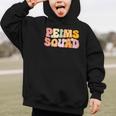 PEIMS Squad Groovy Back To School Women Appreciation Graphic Kid Hoodie PEIMS Squad Groovy Back To School Women Appreciation Graphic Kid Hoodie