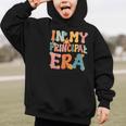 In My Principal Era Retro Groovy Back To School Principal Graphic Kid Hoodie In My Principal Era Retro Groovy Back To School Principal Graphic Kid Hoodie