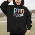 Pto Squad Groovy Back To School Women Appreciation Graphic Kid Hoodie