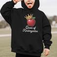 Queen Of Kindergarten Graduation Back To School Girl Graphic Kid Hoodie Queen Of Kindergarten Graduation Back To School Girl Graphic Kid Hoodie