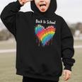 Rainbow Pencil Heart Back To School Creative Graphic Kid Hoodie Rainbow Pencil Heart Back To School Creative Graphic Kid Hoodie