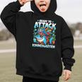 Ready To Attack Kindergarten Pirate Shark Back To School Graphic Kid Hoodie