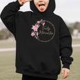 Retro Floral Early Intervention Specialist Back To School Graphic Kid Hoodie