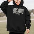 Retro Second Grade Back To School Boy Old Camo 2nd Grade Kid Graphic Kid Hoodie