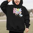 School Nurse Back To School Silly School Nurse Goose Graphic Kid Hoodie
