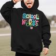School Nurse Colorful Costume Back To School Nursing Job Graphic Kid Hoodie