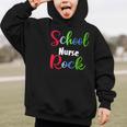 School Nurse Rock Back To School -Funny Nurses School Graphic Kid Hoodie School Nurse Rock Back To School -Funny Nurses School Graphic Kid Hoodie