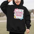 Second Grade Girls Kids Back To School Girls Coquette Bows Graphic Kid Hoodie