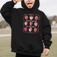 Second Grade Is My Jam Strawberry 2nd Grade Back To School Graphic Kid Hoodie