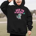 See Ya Soon Summer Cute Raccoon Back To School Kids Student Graphic Kid Hoodie See Ya Soon Summer Cute Raccoon Back To School Kids Student Graphic Kid Hoodie