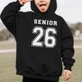 Senior 26 Class Of 2026 Front Back Grad Back To School Graphic Kid Hoodie Senior 26 Class Of 2026 Front Back Grad Back To School Graphic Kid Hoodie
