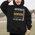 Senior Class Of 2026 Back To School Last First Day Of School Graphic Kid Hoodie Senior Class Of 2026 Back To School Last First Day Of School Graphic Kid Hoodie