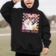 Silly Goose Second Grade Back To School Coquette Girly Graphic Kid Hoodie