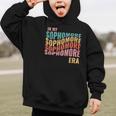 In My Sophomore Era High School 10th Grade Back To School Graphic Kid Hoodie In My Sophomore Era High School 10th Grade Back To School Graphic Kid Hoodie
