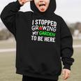 I Stopped Growing My Garden Back To School Gamer Tee Graphic Kid Hoodie