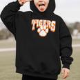 Tigers School Spirit Back To School O Graphic Kid Hoodie Tigers School Spirit Back To School O Graphic Kid Hoodie