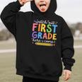 Watch Out First Grade Here I Come 1St Grade Back To School Graphic Kid Hoodie