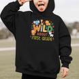 Wild About First Grade Safari Jungle Animals Back To School Graphic Kid Hoodie Wild About First Grade Safari Jungle Animals Back To School Graphic Kid Hoodie