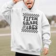 1st Day Of 5th Grade Vibes Retro Girls Back To School Boys Graphic Kid Hoodie