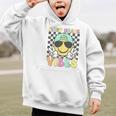 1st Grade Vibes Smile Face Back To School First Grade Graphic Kid Hoodie