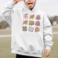 Back To School Coquette Bow First Day Of School Toddler Girl Graphic Kid Hoodie Back To School Coquette Bow First Day Of School Toddler Girl Graphic Kid Hoodie