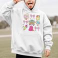 Back To School Coquette School Bus Pencil Graphic Kid Hoodie