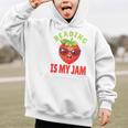 Back To School Reading Is My Jam School Librarian Premium Tri-Blend Graphic Kid Hoodie