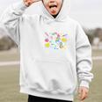 Back To School Unicorn First Grade Here I Come Premium Tri-Blend Graphic Kid Hoodie