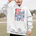 Baseball 1st Grade Back To School 1st Grade Batter Up Graphic Kid Hoodie Baseball 1st Grade Back To School 1st Grade Batter Up Graphic Kid Hoodie