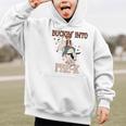 Buckin' Into Pre-K Back To School Cowboy Western Graphic Kid Hoodie Buckin' Into Pre-K Back To School Cowboy Western Graphic Kid Hoodie