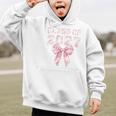 Class Of 2027 Preppy Coquette Bow Back To School Graduation Premium Tri-Blend Graphic Kid Hoodie Class Of 2027 Preppy Coquette Bow Back To School Graduation Premium Tri-Blend Graphic Kid Hoodie