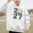 Class Of 2027 Volleyball Senior 2027 Back To School Graphic Kid Hoodie