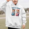 Corgi Dog Student To School Happy Back To School Graphic Kid Hoodie Corgi Dog Student To School Happy Back To School Graphic Kid Hoodie